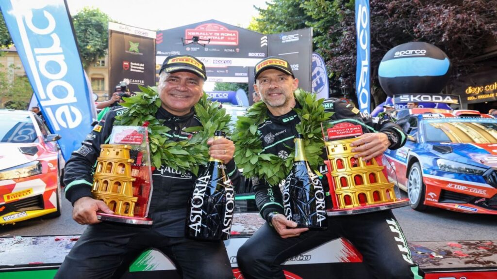 Clamoroso a Roma, vincono Basso-Granai per la tripletta nel CIAR Sparco