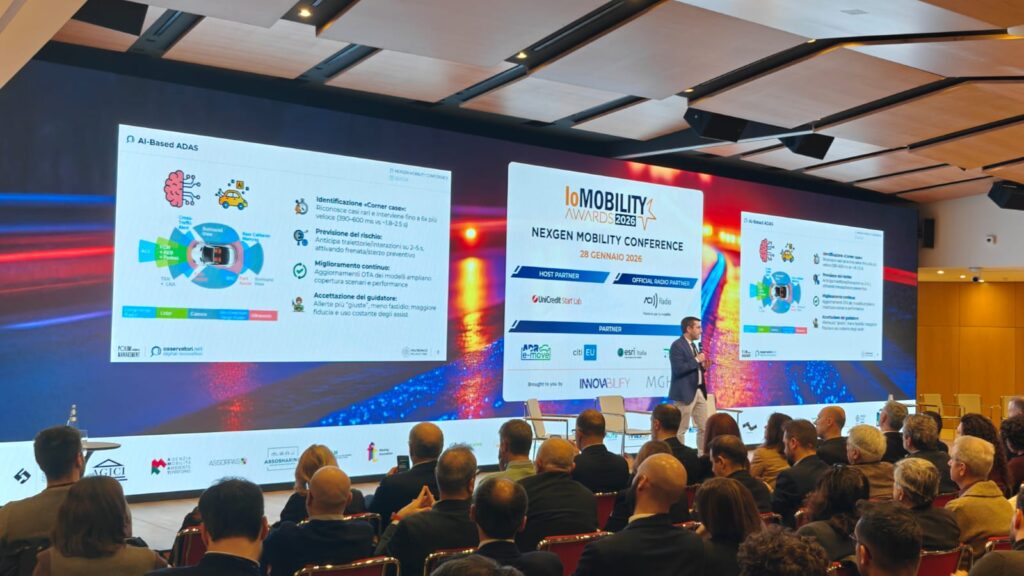 La 𝗜𝗜𝗜 𝗲𝗱𝗶𝘇𝗶𝗼𝗻𝗲 𝗱𝗶 𝗡𝗘𝗫𝗚𝗘𝗡 𝗠𝗢𝗕𝗜𝗟𝗜𝗧𝗬 𝗖𝗼𝗻𝗳𝗲𝗿𝗲𝗻𝗰𝗲, organizzata da IoMOBILITY AWARDS.